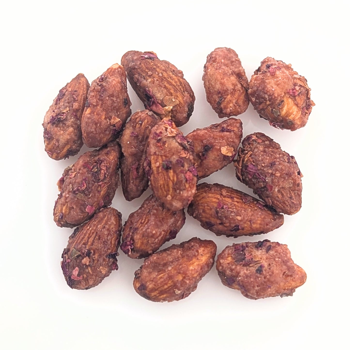 Amandes caramélisées à la rose (260g)