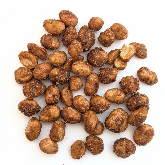 Cacahuètes au miel, ail, citron et poivre (270g)