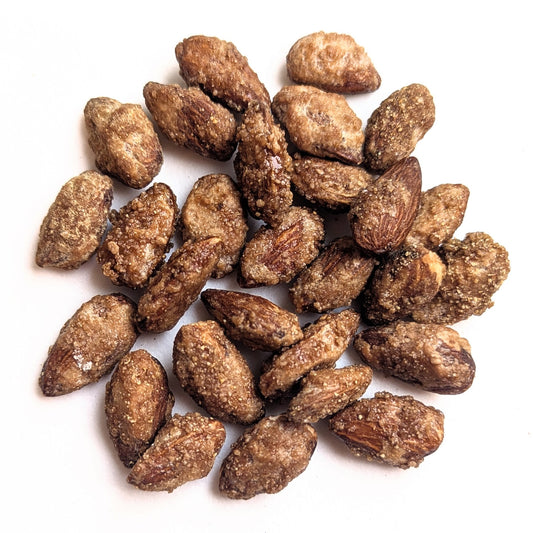 Amandes caramélisées au gingembre (260g)